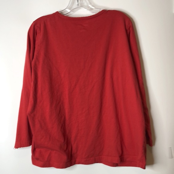 Dreams Co Red Top Shirt Embroidered Patch 18 20 PLUS SIZE - Picture 8 of 8